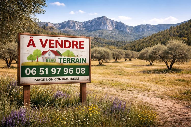 Terrain MOURIES - Bel environnement proche centre ville