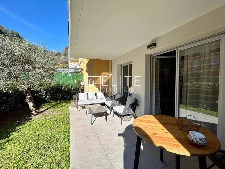 SOUS OFFRE - Nice Nord - 3 pièces jardin et garage -