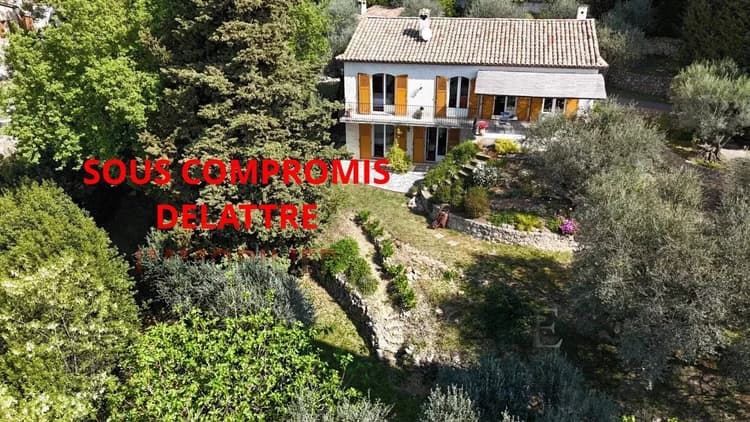 GRASSE-MAGAGNOSC-Aperçu Mer