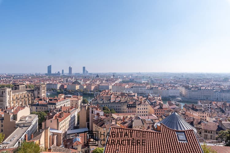 T2 Vieux Lyon avec vue sur tout Lyon