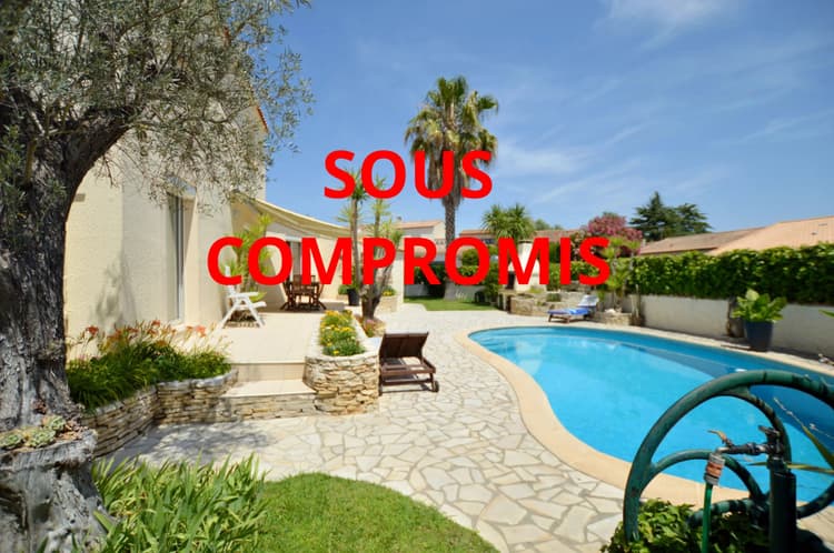 Maison T4 de 110 m² avec piscine et jardin au calme à Baillargues (34670)