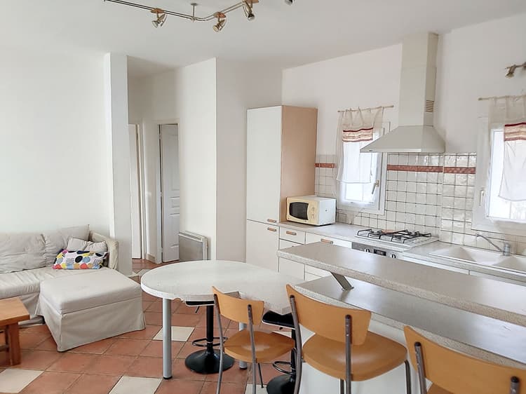 Appartement Les Angles 2 pièce(s) 46,29 m2 avec jardin privatif de 42 m² plus garage privatif..