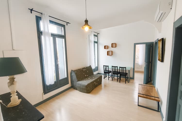 Beaux-Arts Montpellier : T2 bis traversant + studio indépendant, idéal investissement ou premier achat