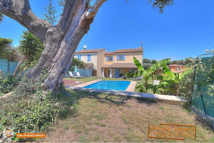 Charmante Maison à Biot : Piscine Privée, Terrain de + de 400 m²