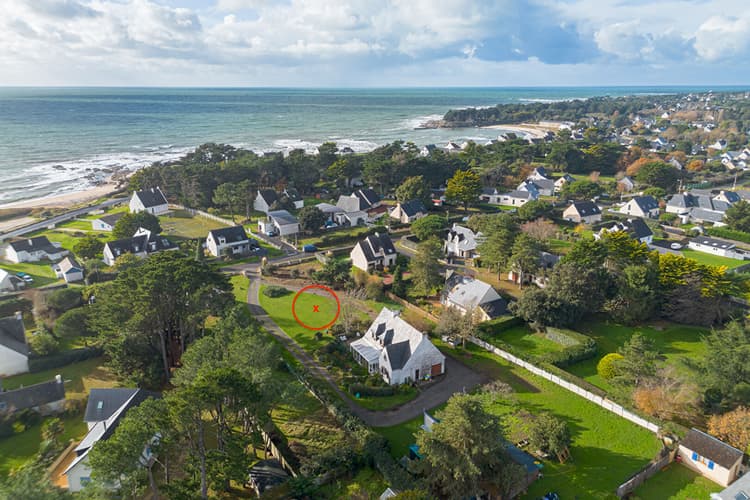 PIRIAC SUR MER Terrain constructible plage à pied à 200m