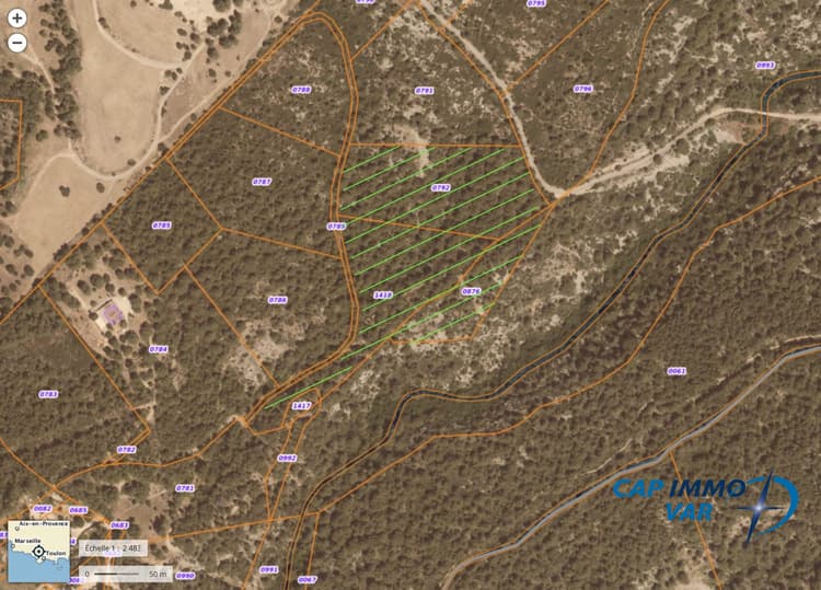 Terrain forêt de 4 ha
