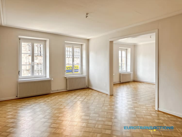 HAGUENAU CENTRE-VILLE – Spacieux appartement F3/4 de 106 m² dans un immeuble du XVIIᵉ siècle