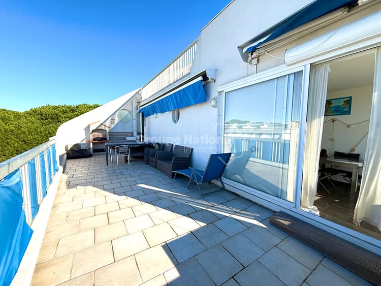 Appartement terrasse XXL avec parking et cellier
