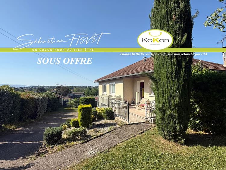 Maison cossue de 200m2 au grand calme avec vue sur 1080m2