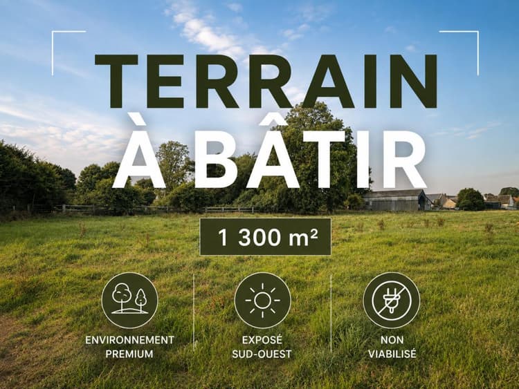Terrain à bâtir hors lotissement