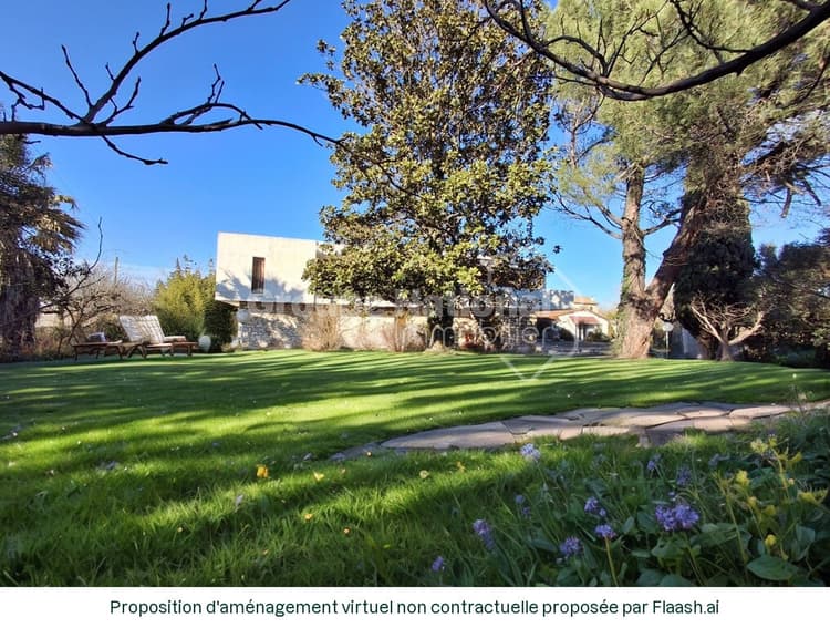 Maison contemporaine sur Montfrin