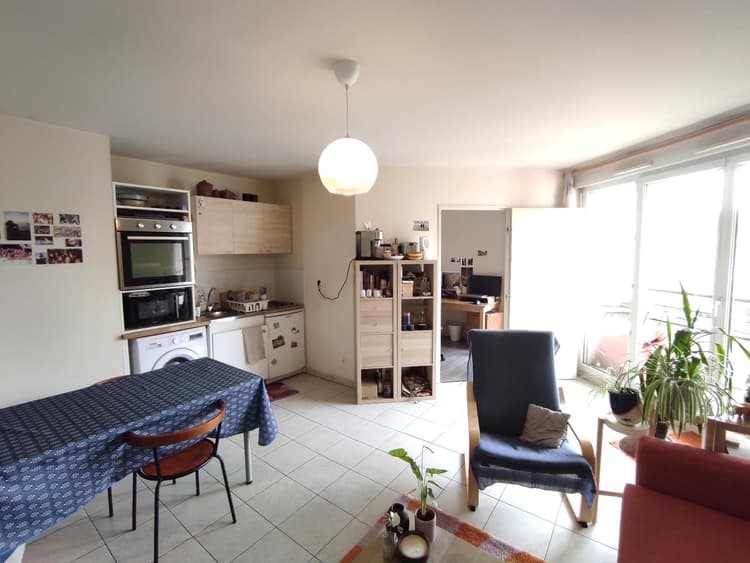 Lyon 9 - T2 de 39m² avec balcon et garage