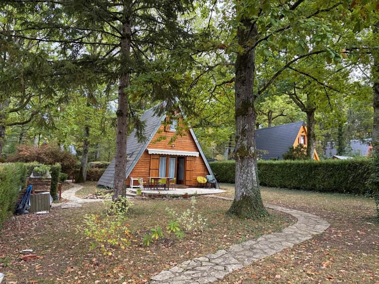 Chalet sur base de loisir