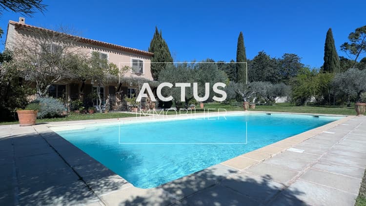 Propriété avec piscine en campagne de Martigues