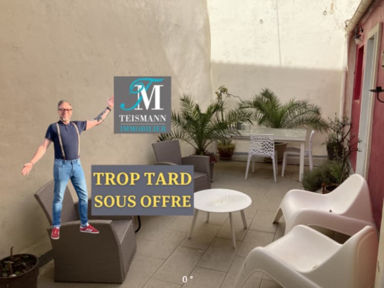 maison de village avec terrasse et garage