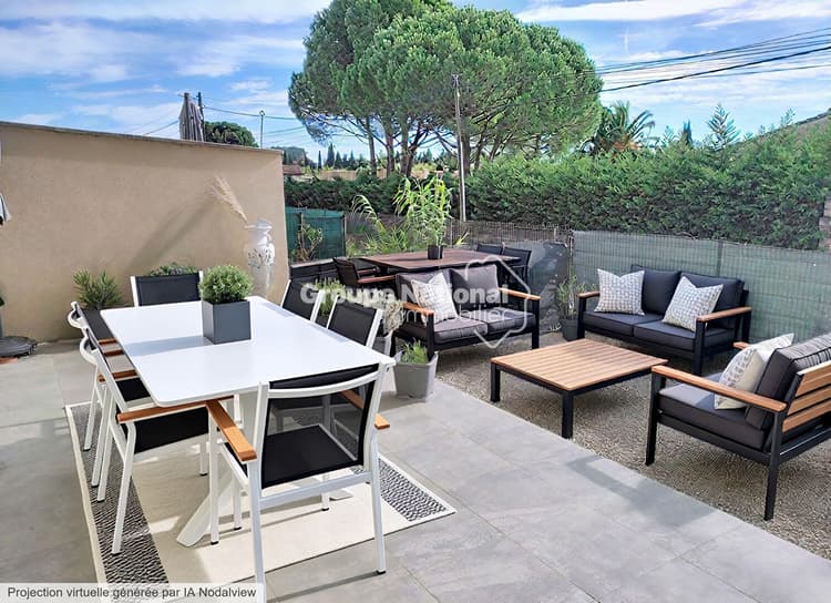 PIOLENC PROCHE CENTRE VILLAGE - EXCLUSIVITE -VILLA TYPE T4- 3 CHAMBRES - GARAGE-