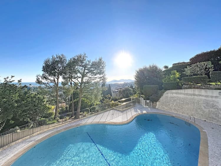 NOUVEAUTE LE CANNET RESIDENTIEL : 3P AVEC VUE MER PANORAMIQUE GA