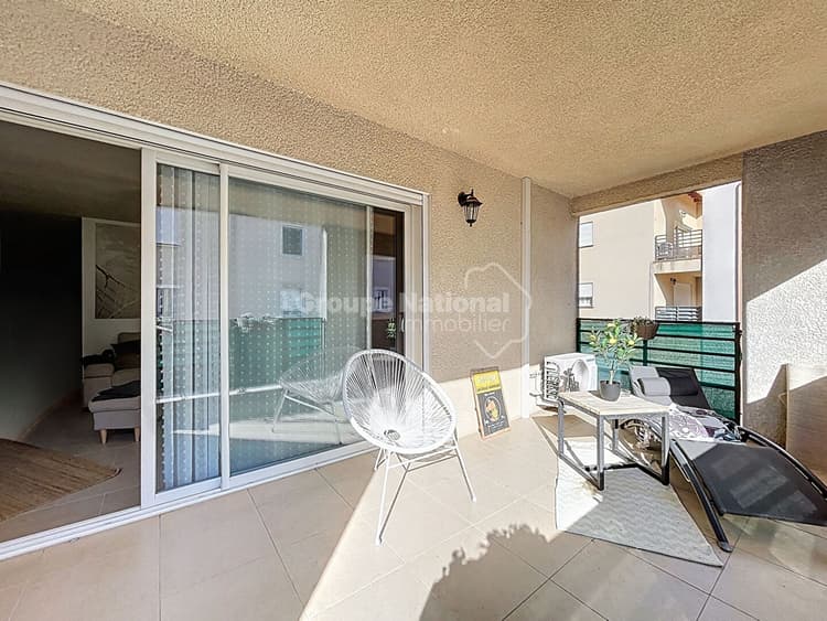 À Vendre - Appartement loué- 3 Pièces de 66 m² avec grand Garage et parking - Orange