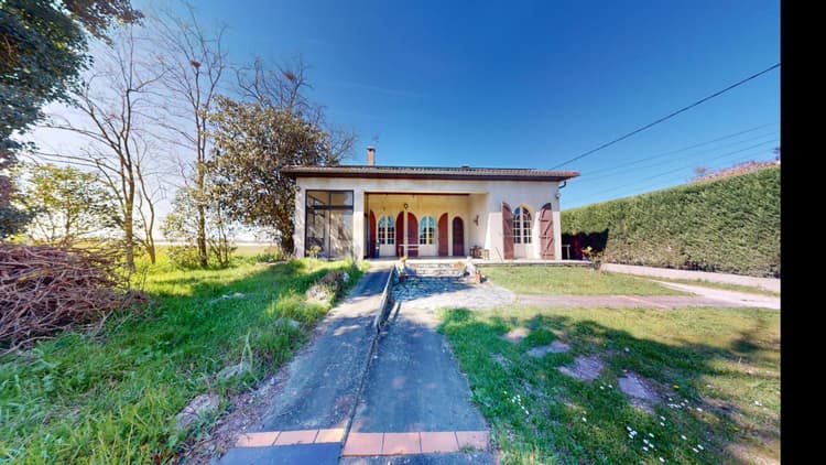 Maison de plain pied de 128m2 de type 5 sur une parcelle de
