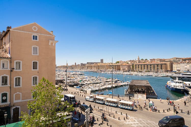 EXCLUSIVITE A VENDRE Appartement Marseille VIEUX PORT 2 pièces 60 m2 vue port