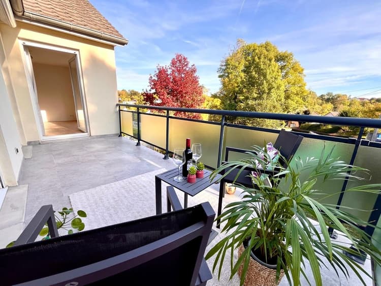 Duplex d'exception au vert, avec terrasse et sans vis-à-vis