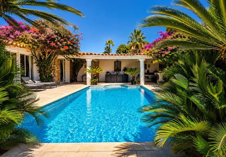 Villa Sainte Maxime - 5 minutes des plages à pied - 290 m² - Piscine