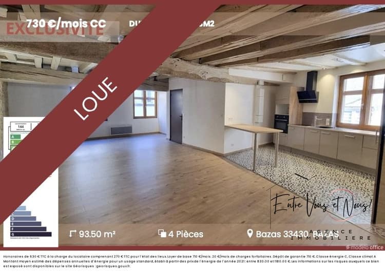 DUPLEX RÉNOVÉ 93M2