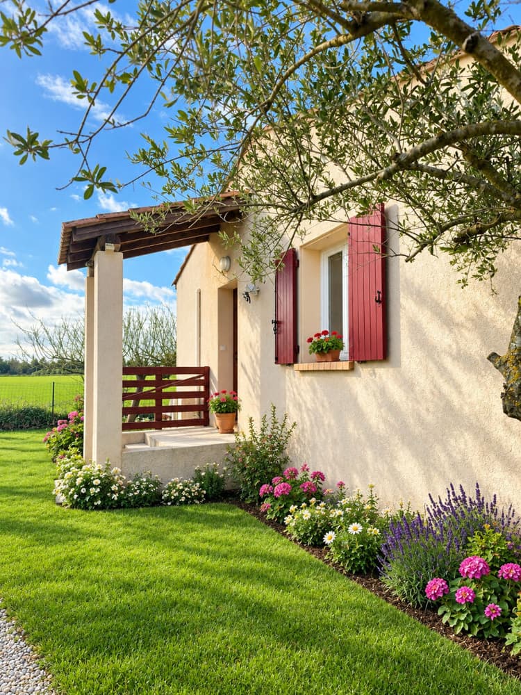 Saint Etienne du Grès : Villa de plein pied, 3 chambres, terrain 420m²