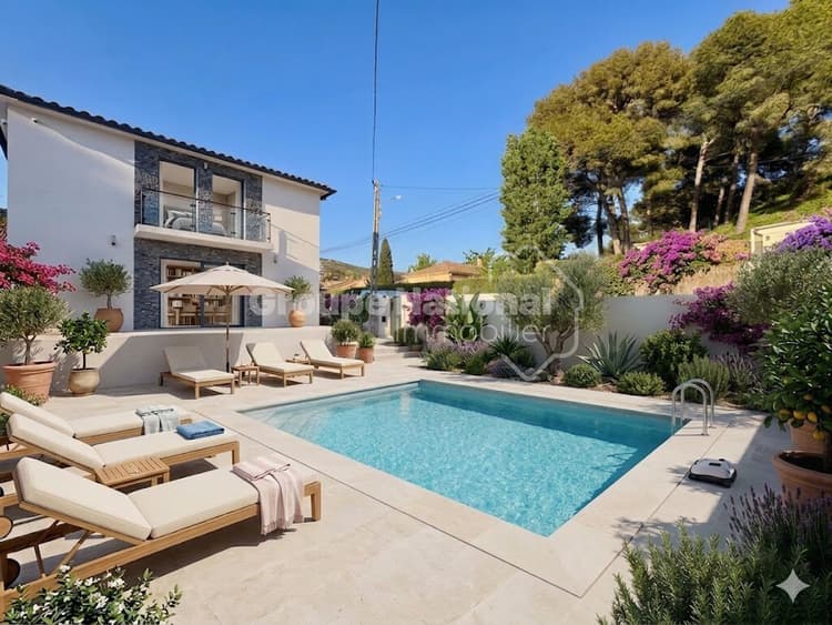 MAISON CONTEMPORAINE - LE ROVE