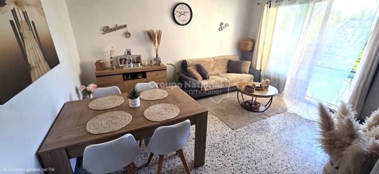 L'ESTAQUE! Résidence BELLAVISTA, à 5 mn à pied du port, bel appartement de type 4 de 66 m² en rdc surélevé avec cave.
