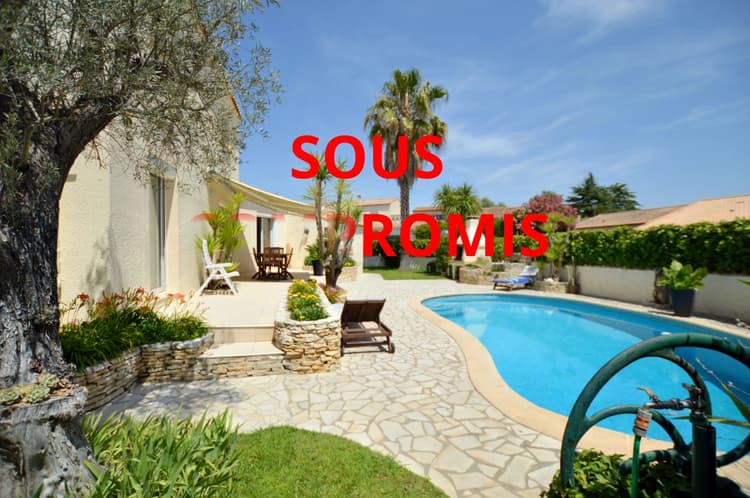 Maison T4 de 110 m² avec piscine et jardin au calme à Baillargues…