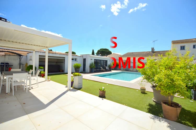 MAISON T6 PLAIN-PIED 164 M² AVEC PISCINE – CALME – LUNEL
