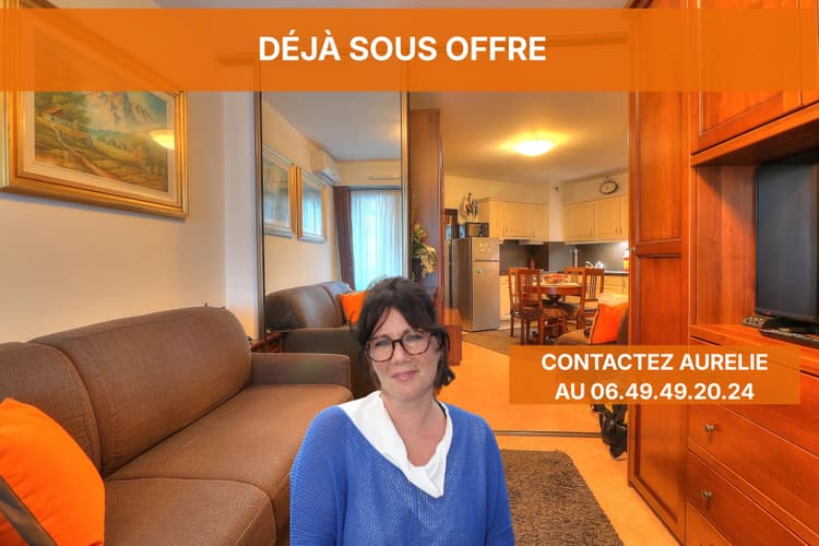 Grand studio de 32 m² avec garage, idéalement situé en bord de m