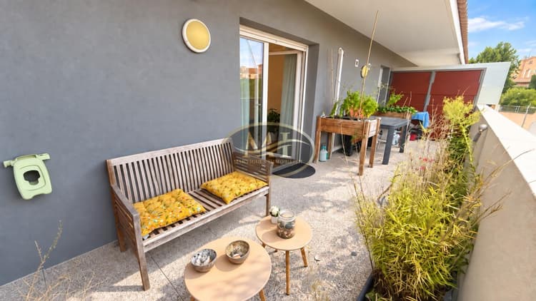 Appartement T3 avec terrasse et garage Martigues Jonquière