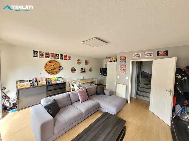 Duplex rez de jardin avec terrasse et garage