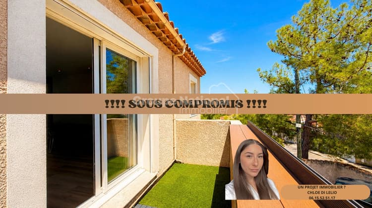 Appartement T3 avec balcon et places de parking privatives