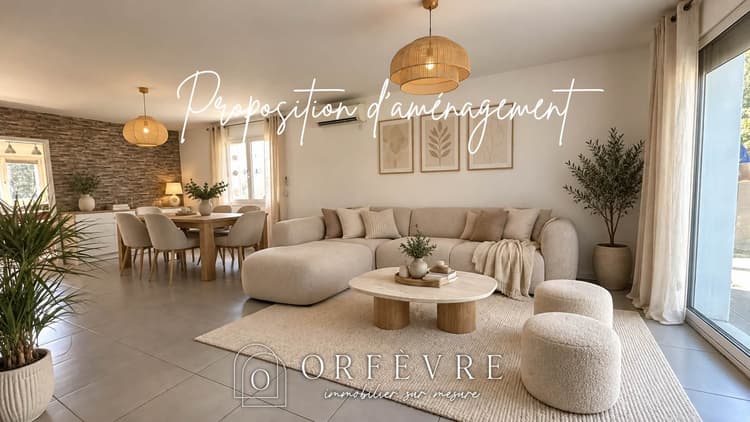 Maison 6 pièces à vendre à Saint Mathieu de Tréviers - Quartier Claret