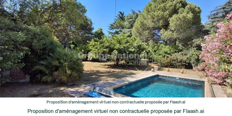 LEDENON Maison familiale, piscine, garage