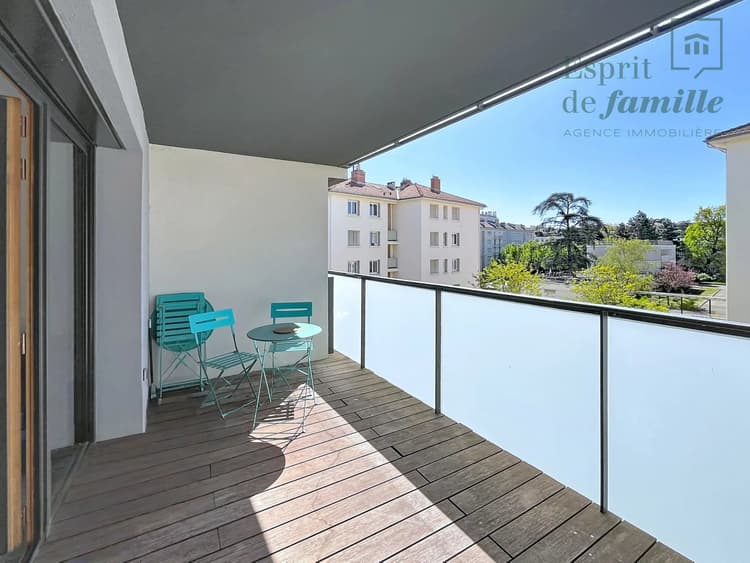 Croix-Rousse – Secteur Hénon, T3, meublé, avec balcon, garage –