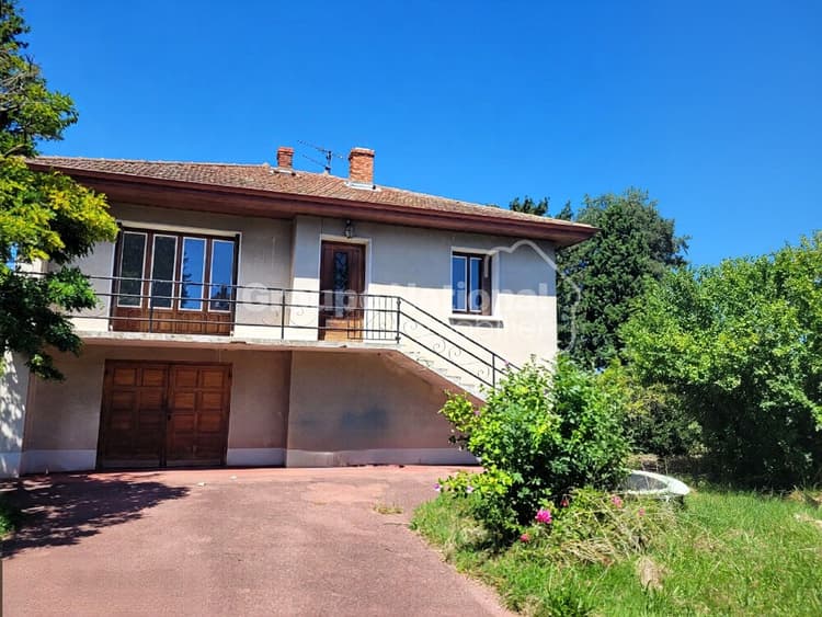 Maison 80 m² hab sur sous-sol complet