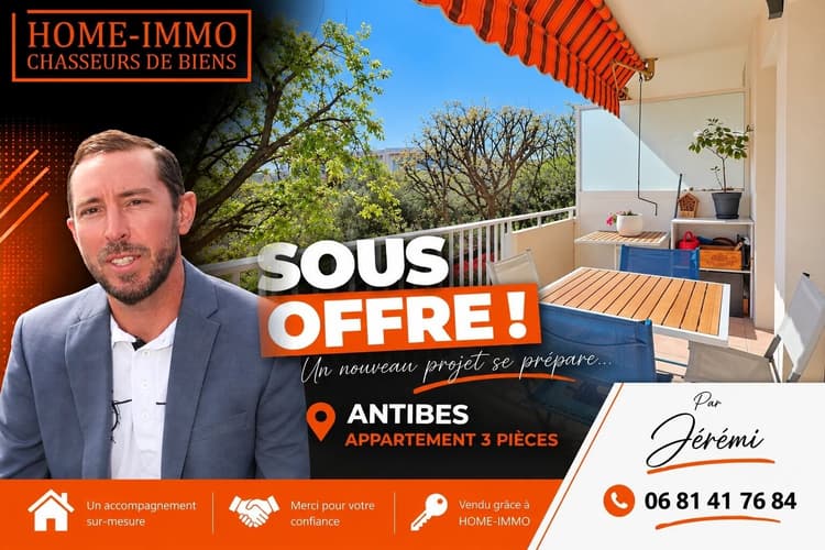 Superbe 3 pièces traversant avec terrasses, piscine et cadre de