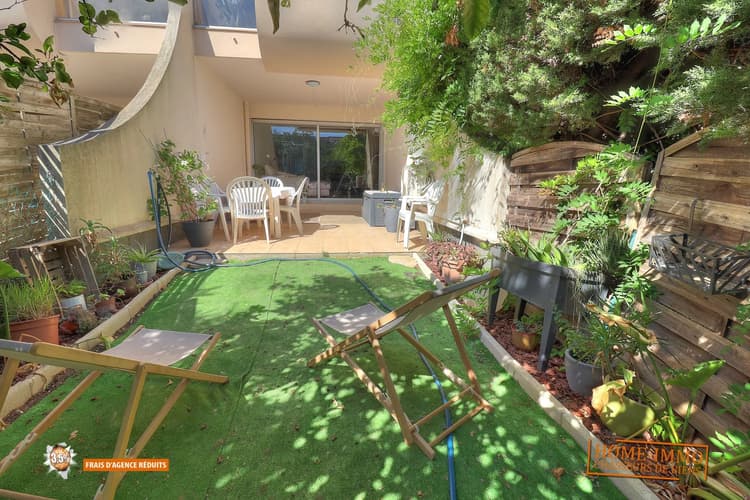 À vendre – 3 pièces en rez-de-jardin – Antibes