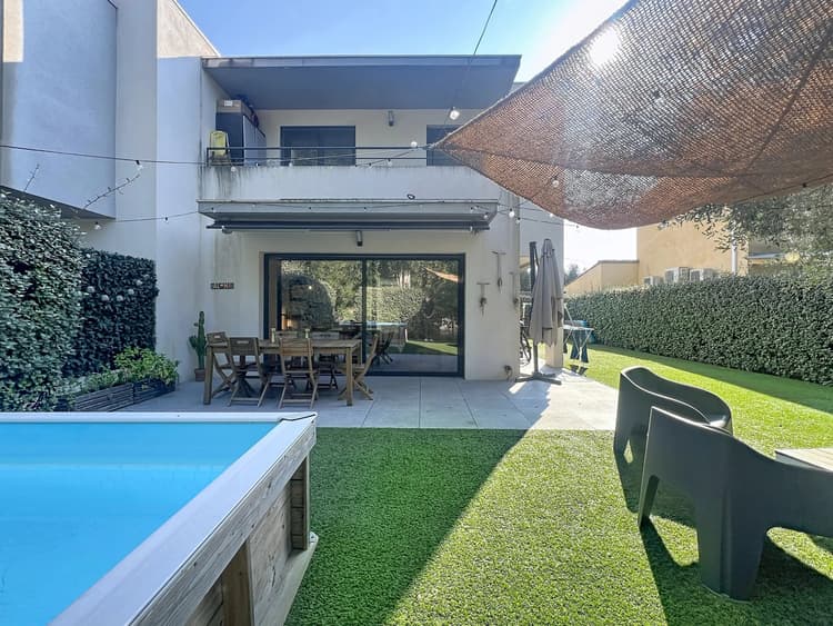 Villeneuve-Loubet – Maison contemporaine 4 chambres, jardin et plages…