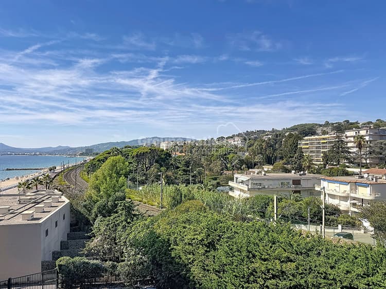 Cannes 3 pièces vue mer