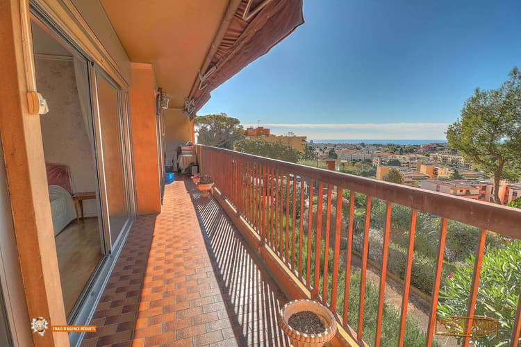 Cagnes-sur-Mer – Appartement 3/4 pièces avec superbe vue mer