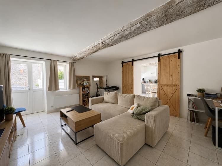 Maison de bourg avec extérieur