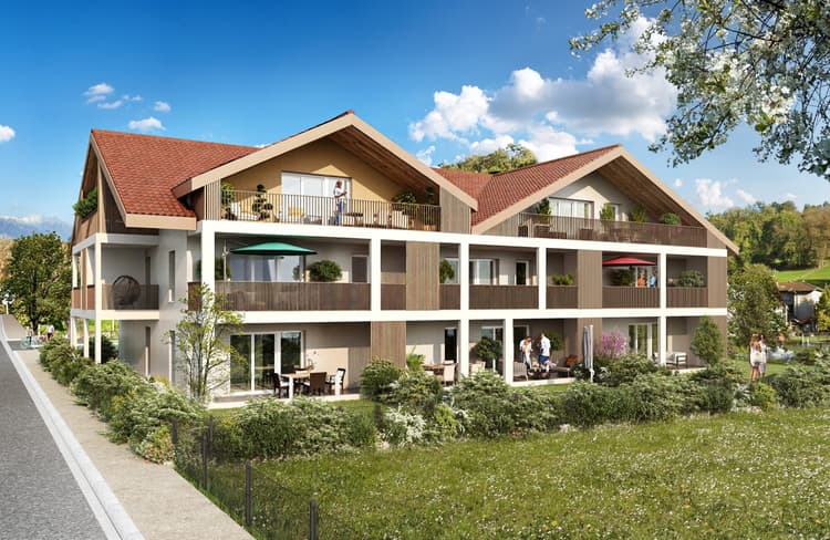 NEUF-Appartement T4 avec Parking+Balcons