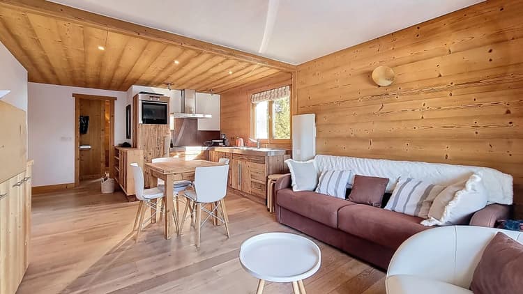 Joli 3 pièces rénové à 600 m du centre de Megève
