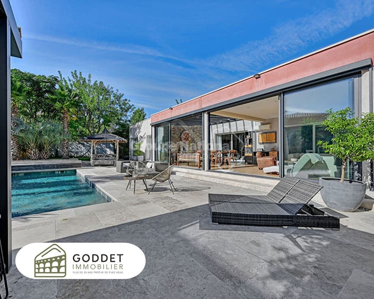 Villa contemporaine Poulx 6P 240 m2 Double Garage