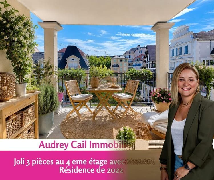 Appartement 3 pièces lumineux avec terrasse